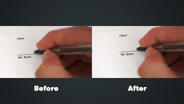 How to Create a Pen Camera in After Effects — Before and After