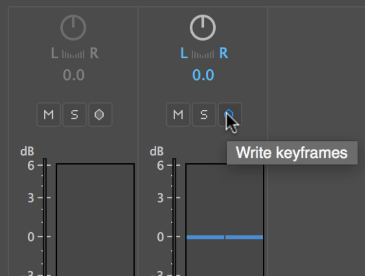 Audio Mixing in Premiere Pro's Clip Mixer — Write Keyframes