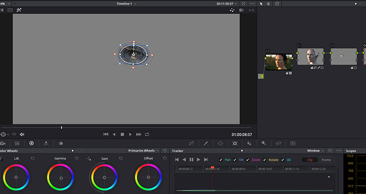 How To Make Someone Look Ill Without Makeup In DaVinci Resolve — Tracker