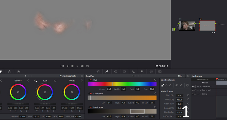 Reduce Unwanted Skin Shine In Post-Production with DaVinci Resolve — Blur