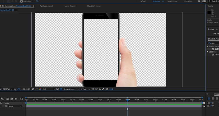 Working With Vertical Phone Footage in Post-Production — Scale Phone Layer