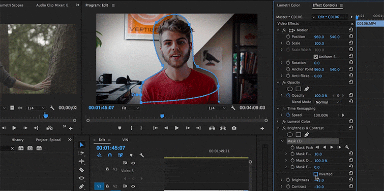 Improve Your Footage by Adding Vignettes in Post-Production — Adjust Opacity