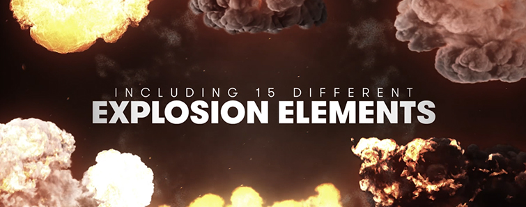 Detonate: 40 FREE Explosion SFX and VFX Elements - 15 Explosions
