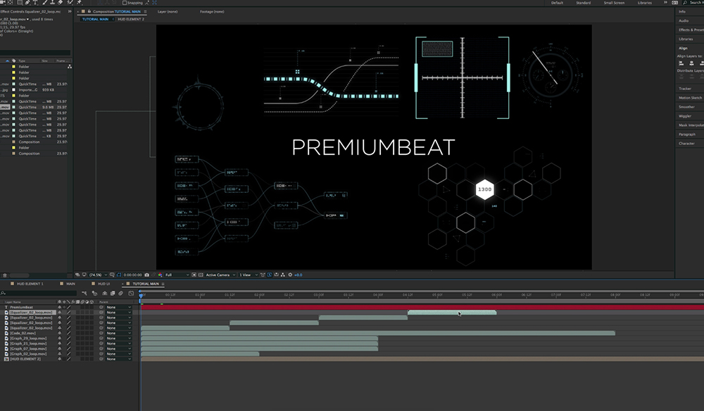 Create and Composite Sci-Fi UI Graphics in After Effects — UI Create and Composite Sci-Fi UI Graphics in After Effects — UI