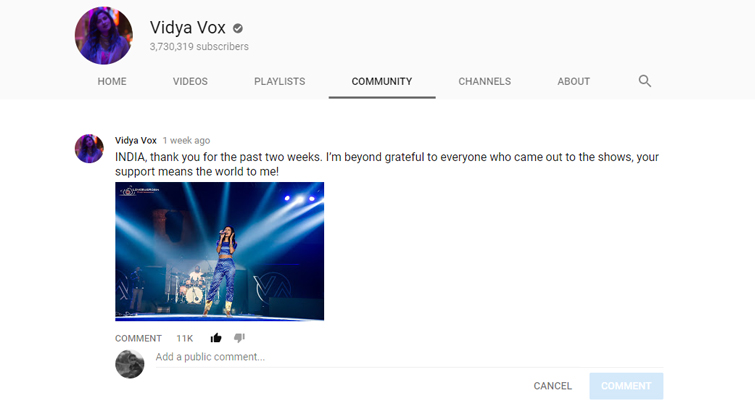 Engage Your Audience with YouTube's New Community Tab — Text Post