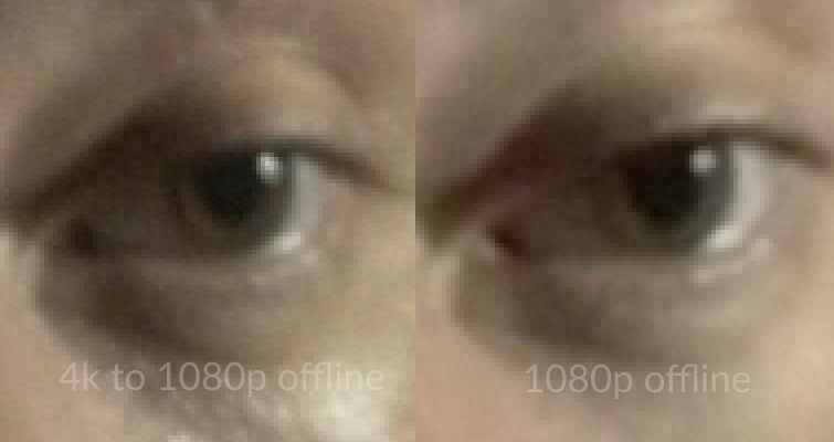 Is Downscaling 4K to 1080p Worth It After Online Compression? — 1080p Comparisons