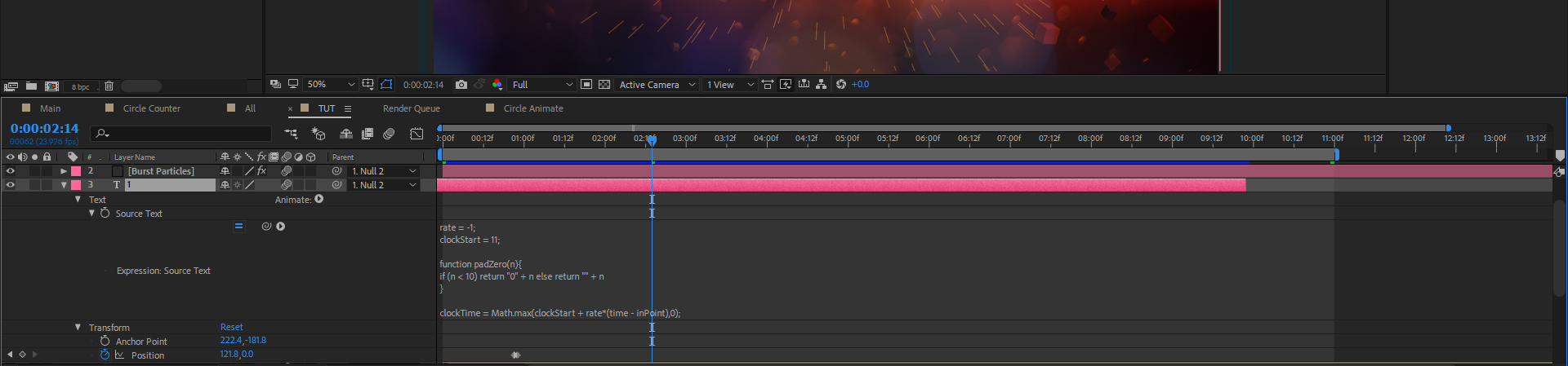 Animate A "Top 10 Countdown" Screen Using After Effects — Automated Expression