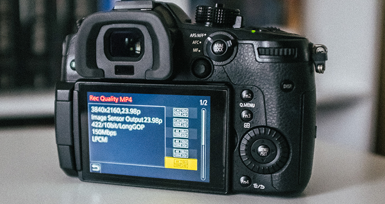 Using 23.98 NTSC On The LUMIX GH5S in A PAL Region — Settings