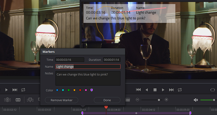 The New Features of DaVinci Resolve 15's Edit Page — Annotations
