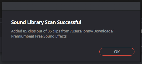 How to Add Sound Effects to a Sound Library in DaVinci Resolve 15 — Sound Library