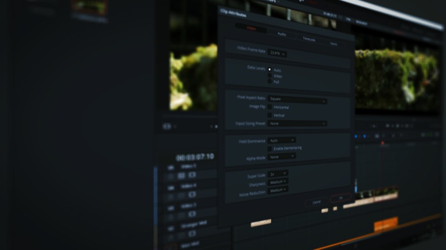 Get To Know DaVinci Resolve 15's Super Scale Feature