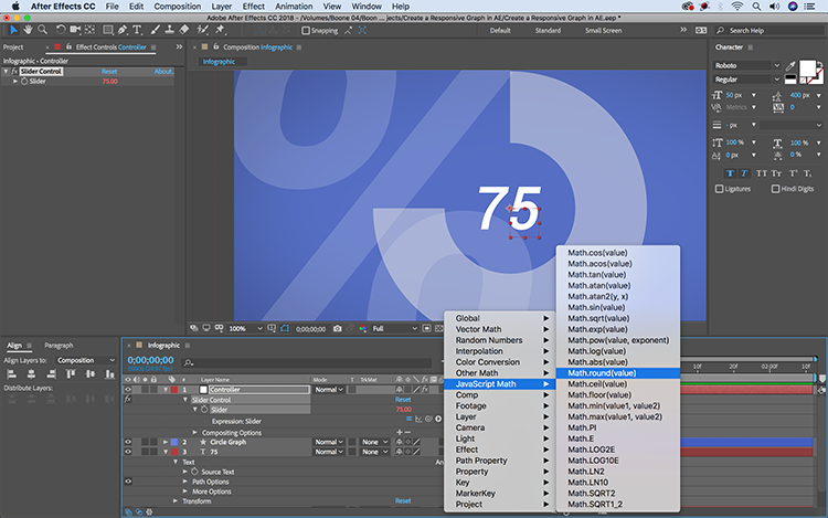 Video Tutorial: Create a Responsive Infographic in After Effects — Animate Graph