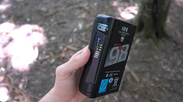 7 Reasons Why You Should Be Using Blackmagic's URSA Mini Pro 4.6k Camera — IDX Duo-C98 Battery