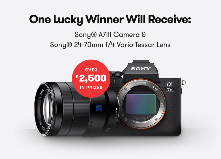 Want to Win a Sony A7III Camera? Here's How