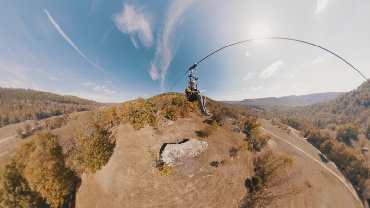What Else Can You Do with Your 360° and VR Video Footage? — Ultra Wide-Angle Shot