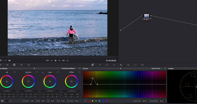 Color Grading: Working with Hue vs. Curves in DaVinci Resolve — Hue vs. Hue Color Grading: Working with Hue vs. Curves in DaVinci Resolve — Hue vs. Hue