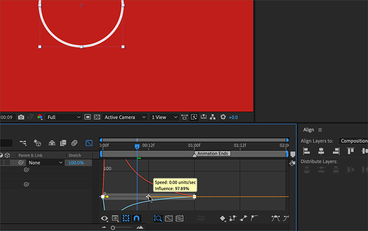How to Create an Animated Circle Burst in Adobe After Effects — Animate the Shape