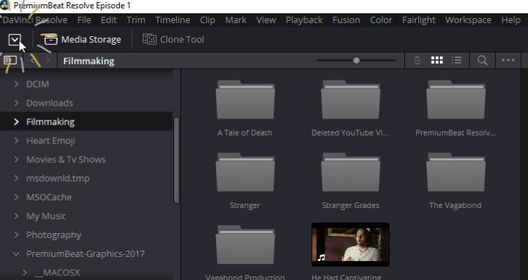DaVinci Resolve 15 Video Crash Course — The Media Page — Panel Extension DaVinci Resolve 15 Video Crash Course — The Media Page — Panel Extension