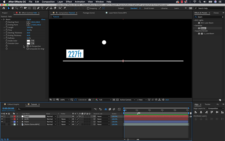 Video Tutorial: Create a Callout Graphic in Adobe After Effects — Create