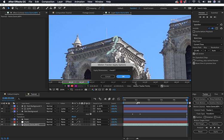 Video Tutorial: Create a Callout Graphic in Adobe After Effects — Track