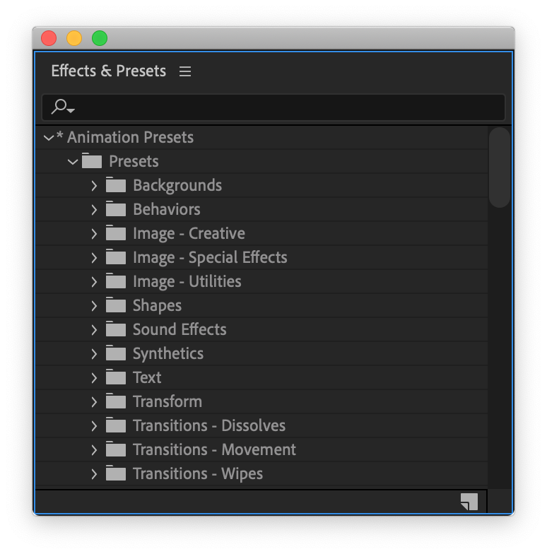 Video Tutorial: Harness the Power of Presets in Adobe After Effects — Apply Existing Presets
