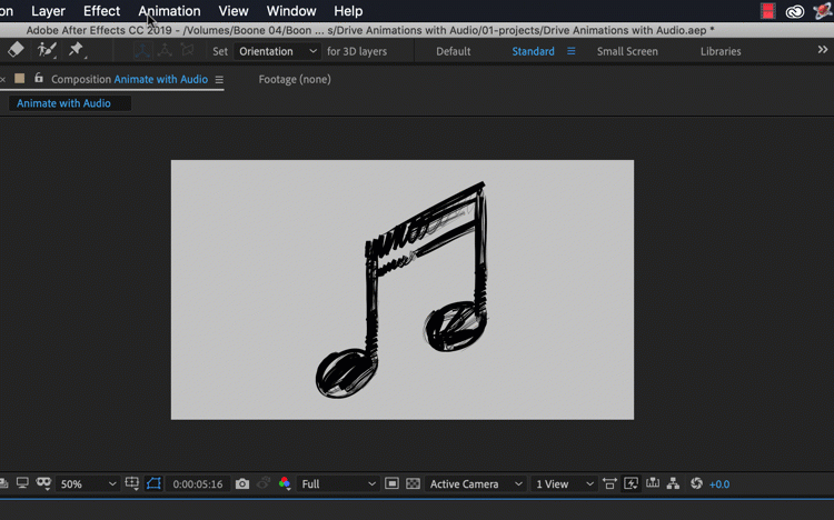 Video Tutorial: Using Audio to Drive Your Motion Graphics — Convert Audio to Keyframes