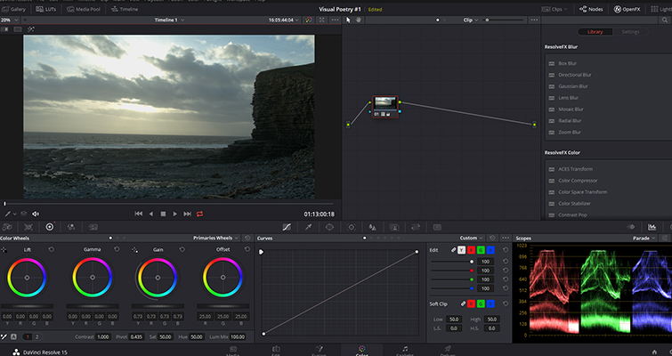 Post-Production Tips: Using a LUT at the Beginning of a Node Tree — Highlights with LUT