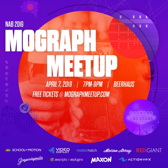 NAB 2019 Events and Parties: Where to Go After the NAB Show — Mograph Meetup