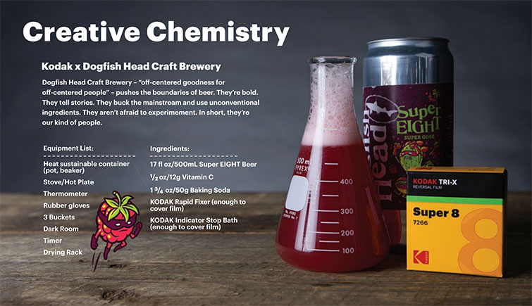 Cheers to This Film Developing Beer Made in Collaboration with Kodak — Creative Chemistry Cheers to This Film Developing Beer Made in Collaboration with Kodak — Creative Chemistry