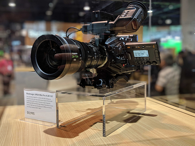 NAB 2019: What We Saw at the Blackmagic Design Booth — Ursa Mini Pro 4.6K G2