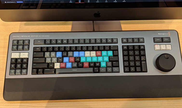 NAB 2019: What We Saw at the Blackmagic Design Booth — Editing Keyboard
