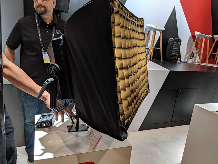 NAB 2019: Aputure's New Gear — The 300d II, LEKO Attachment, and More — RGBW Light