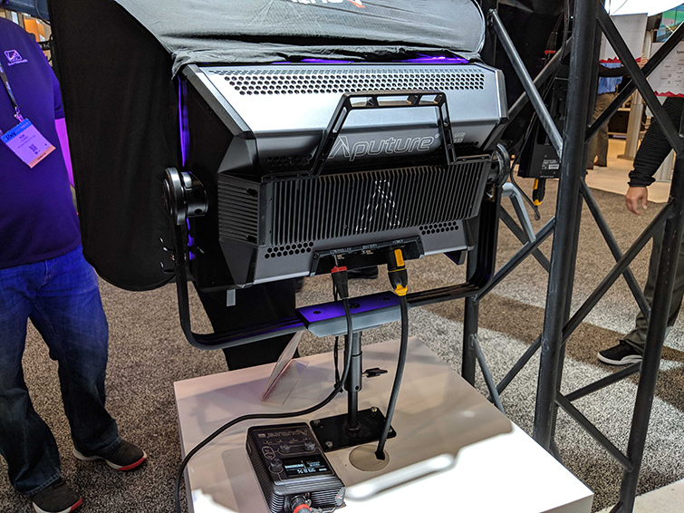 NAB 2019: Aputure's New Gear — The 300d II, LEKO Attachment, and More — RGBW Light