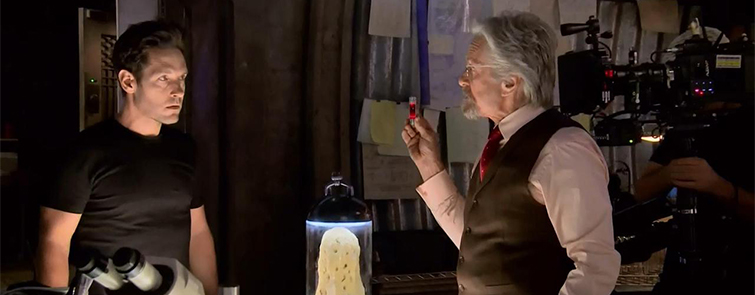 The Cameras and Lenses Behind the Marvel Cinematic Universe (Phase Two) - Paul Rudd and Michael Douglas