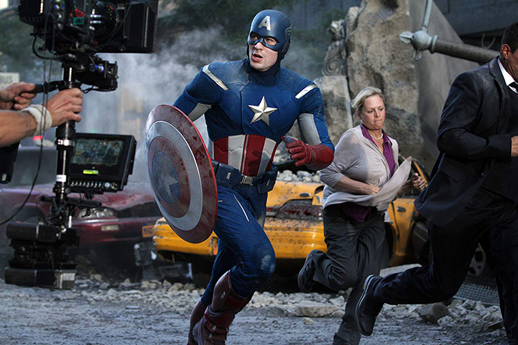 The Cameras and Lenses Behind the Marvel Cinematic Universe (Phase One) - Chris Evans as Capt. America