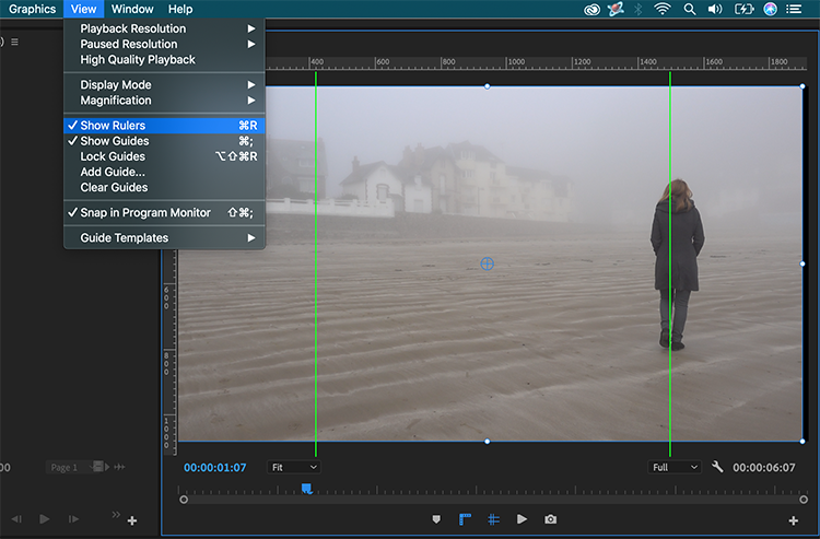 How to Perfectly Position Your Content in Premiere Pro 2019 - Guides and Rulers
