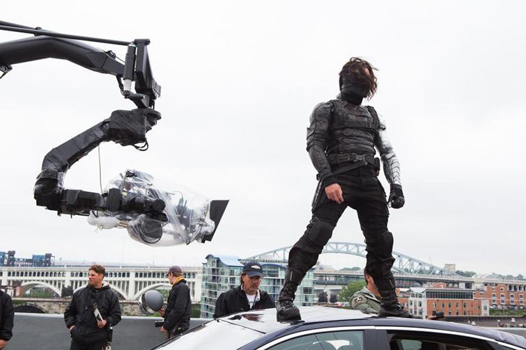 The Cameras and Lenses Behind the Marvel Cinematic Universe (Phase Two) - Sebastian Stan as Winter Soldier