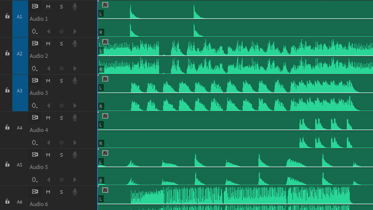 Increase Production Value: Creative Ways Video Editors Can Use Song Stems - Tracks in Timeline