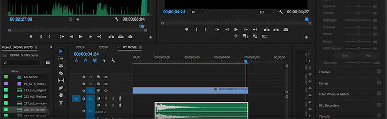 Video Transition Tracks