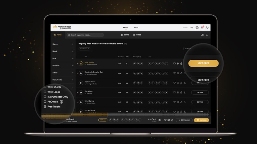 New From PremiumBeat: Free Music!