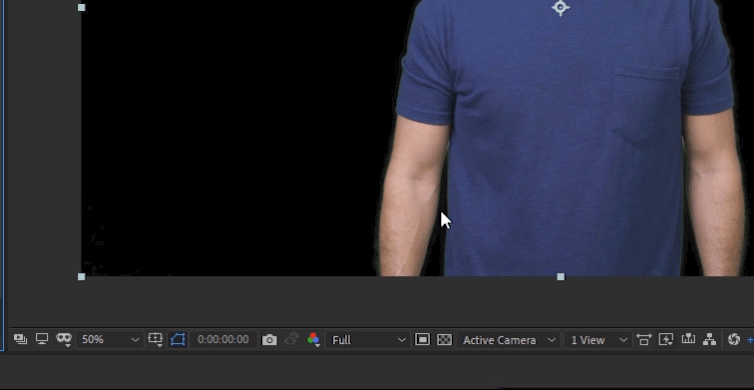 Key Green Screen Footage in After Effects - Transparency Grid