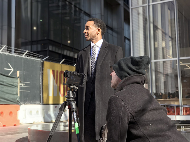 Filming High Flying Bird Filming High Flying Bird