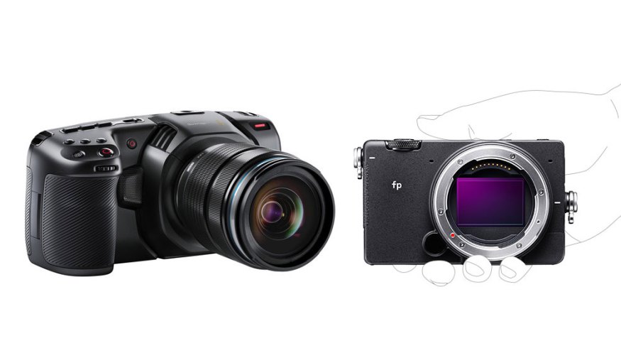The Blackmagic Pocket Cinema Camera 4k and the Sigma fp Compared