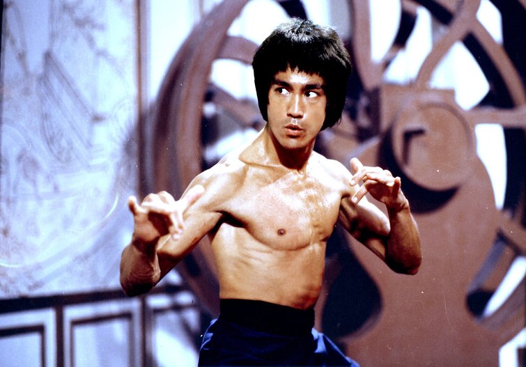 Bruce Lee in Enter the Dragon Bruce Lee in Enter the Dragon