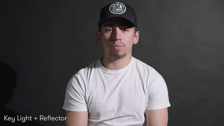 Key Light and Reflector