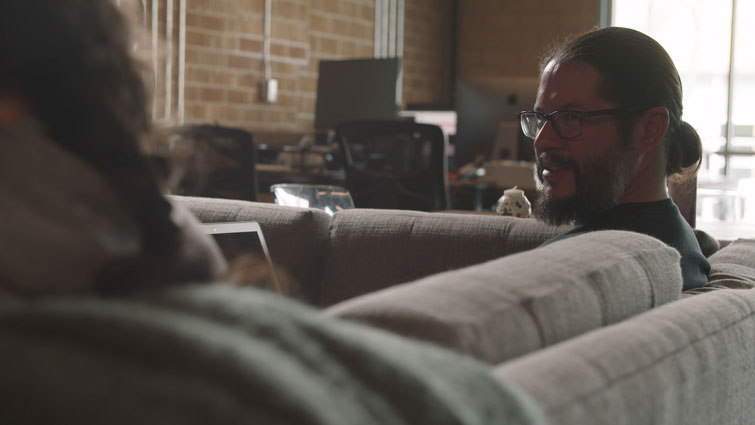 Backlighting both Subjects