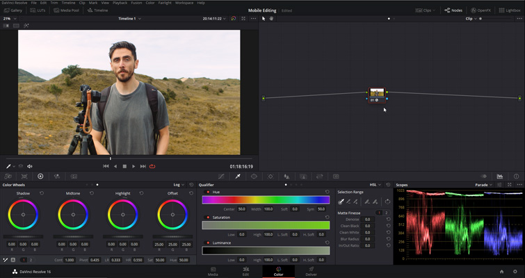 DaVinci Resolve: Nodes DaVinci Resolve: Nodes