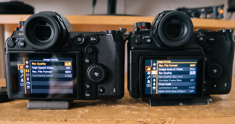 The S1 vs. the S1H: What Makes a Video-Focused Camera? - Lumix S1/S1H Menus