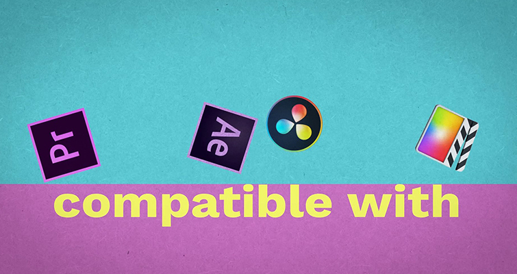 Compatible with Non-linear Editing Software Compatible with Non-linear Editing Software