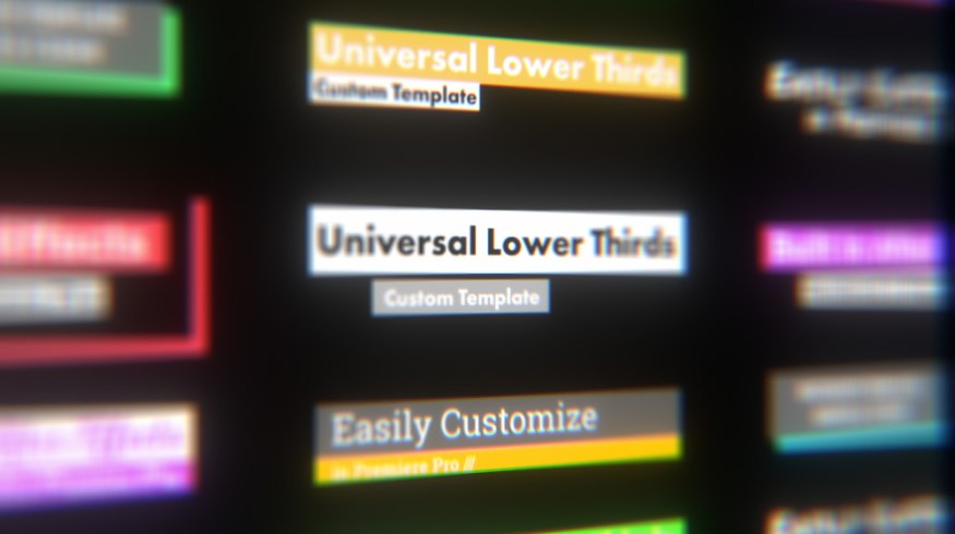 How to Make a Lower Thirds Template That You Can Reuse Anywhere